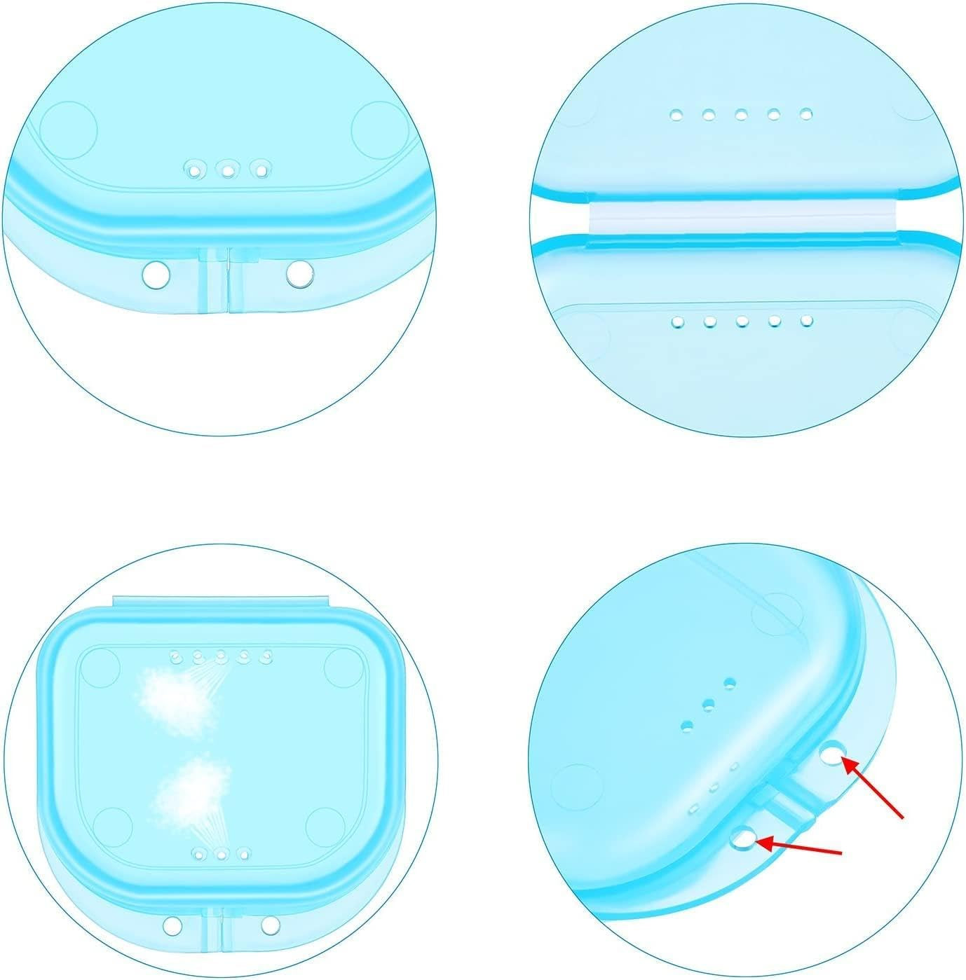Kids Mouth Guard for Grinding Teeth, 4 Pack Moldable Night Guards Pink for Clenching Teeth | Comfortable Nighttime Protection Guard | Including Hygiene Case & Gel Ice Pack